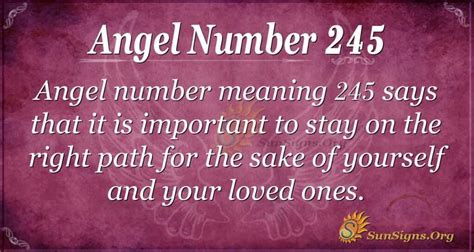 245 angel number love|Angel number 245 meaning: A sign of good things to come